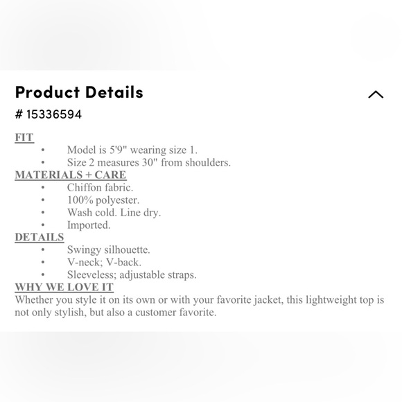 Torrid Cami - Picture 7 of 7